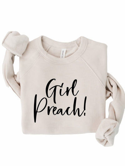 Girl Preach Bella Canvas Premium Sweatshirt