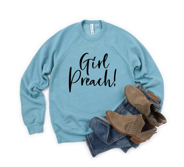 Girl Preach Bella Canvas Premium Sweatshirt