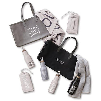 Grey Canvas Tote - Mind Body Spirit