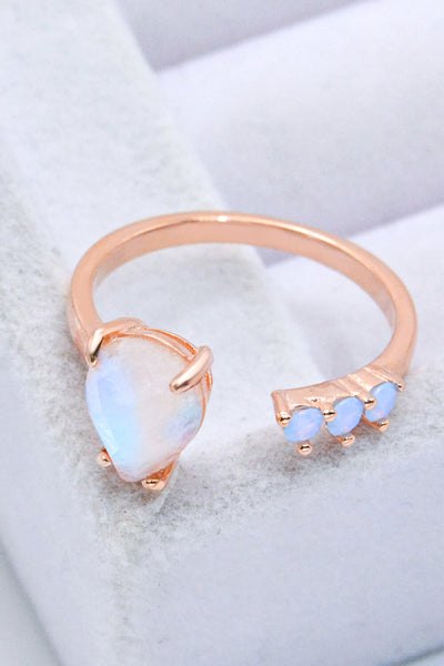 Moonstone Open Ring