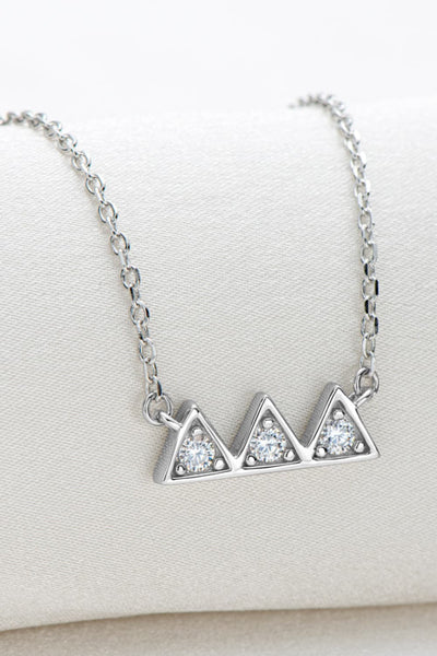 Triangle 925 Sterling Silver Necklace