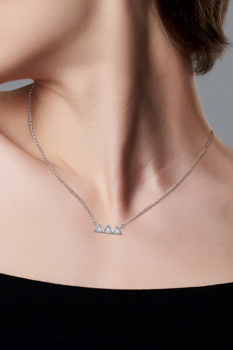 Triangle 925 Sterling Silver Necklace