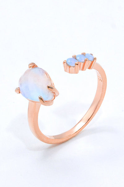 Moonstone Open Ring