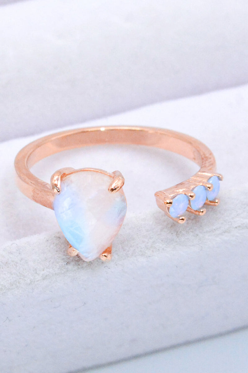 Moonstone Open Ring