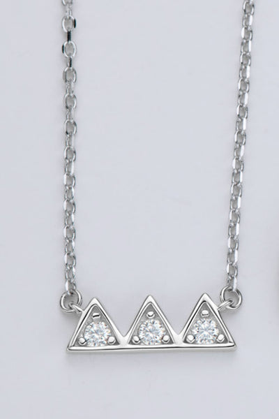 Triangle 925 Sterling Silver Necklace