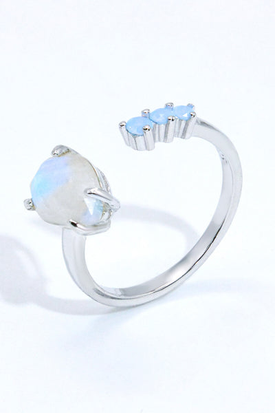 Moonstone Open Ring