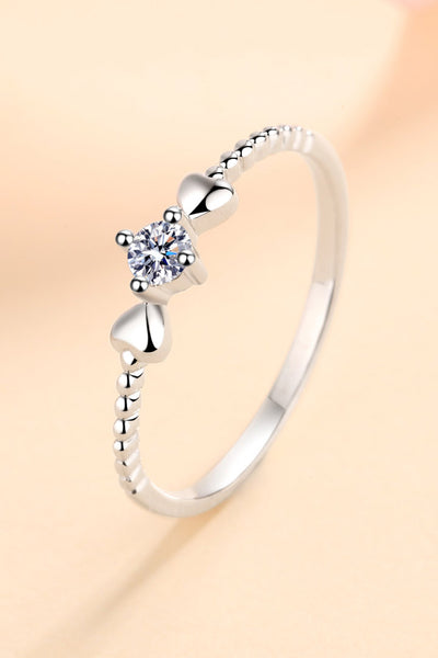 Adored Heart 925 Sterling Silver Ring