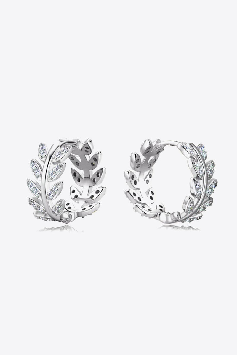 Leaf 925 Sterling Silver Earrings