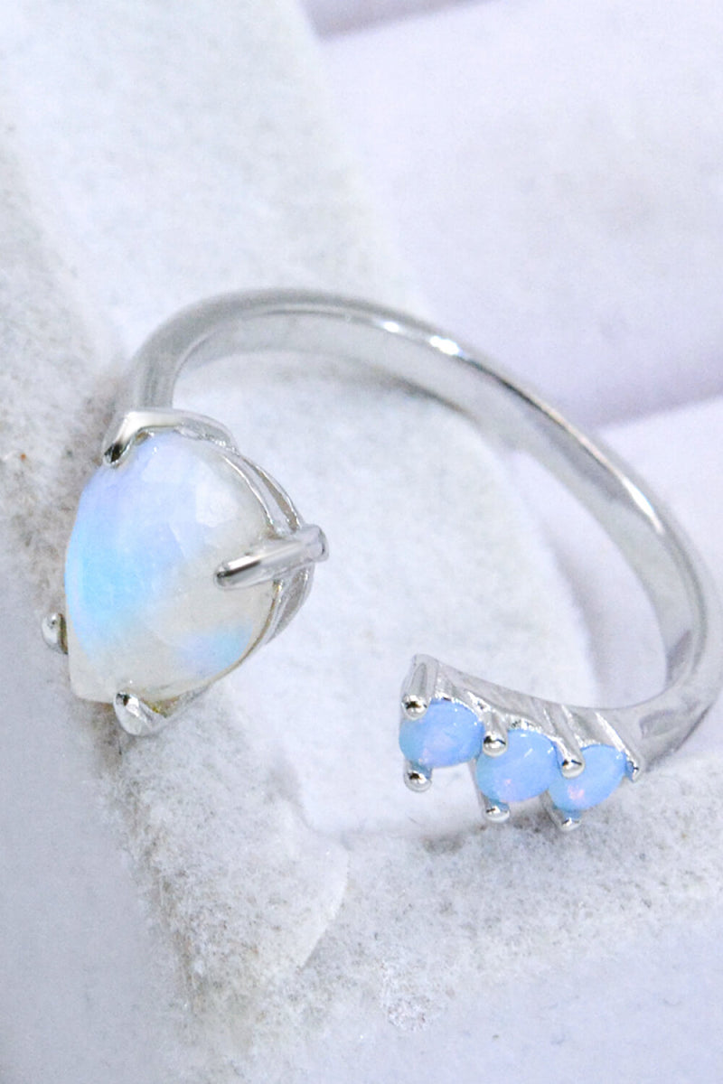 Moonstone Open Ring