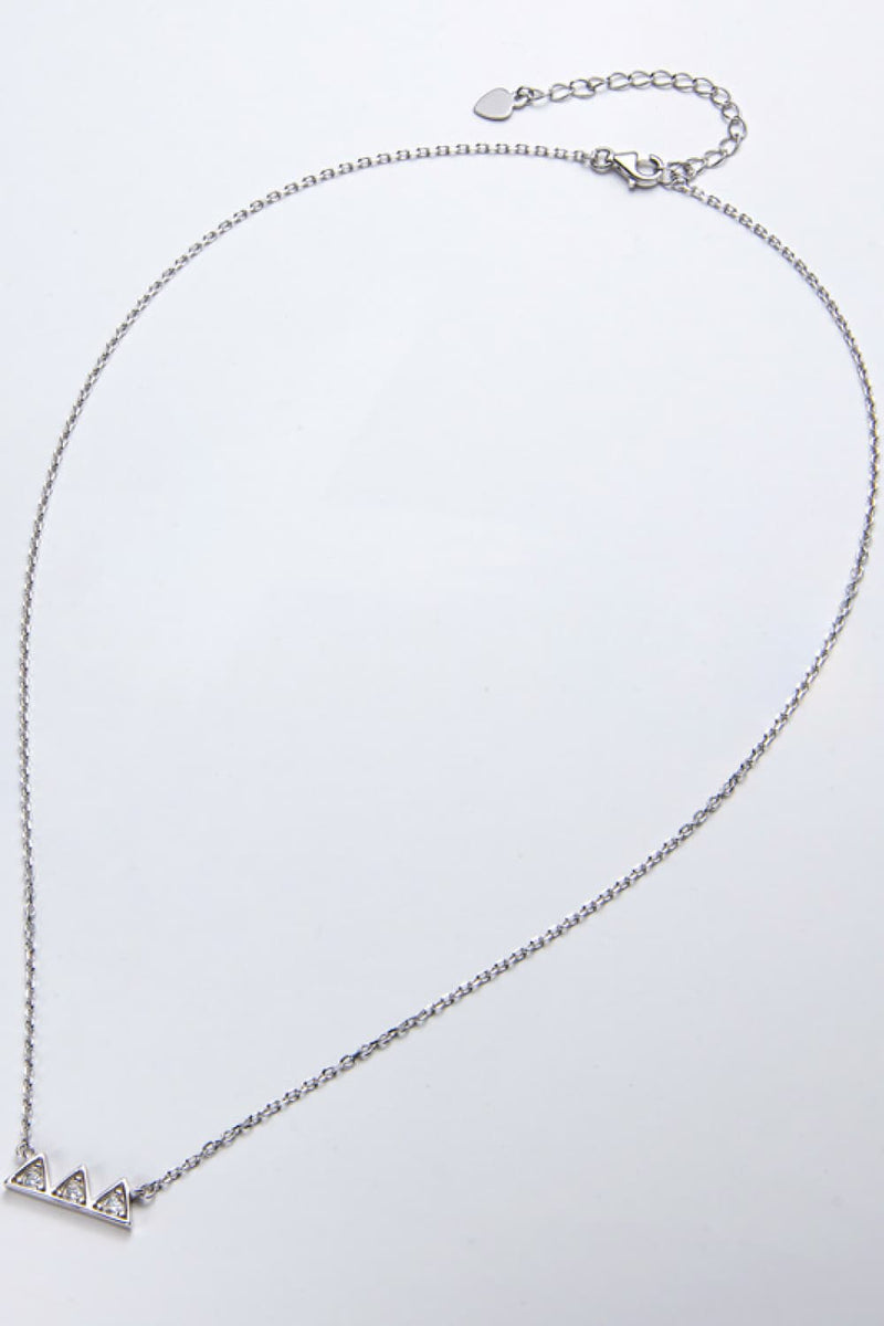 Triangle 925 Sterling Silver Necklace